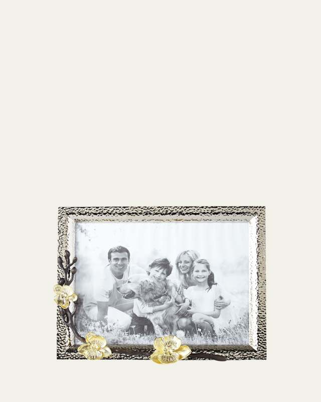 Gold Orchid 8" x 10" Picture Frame